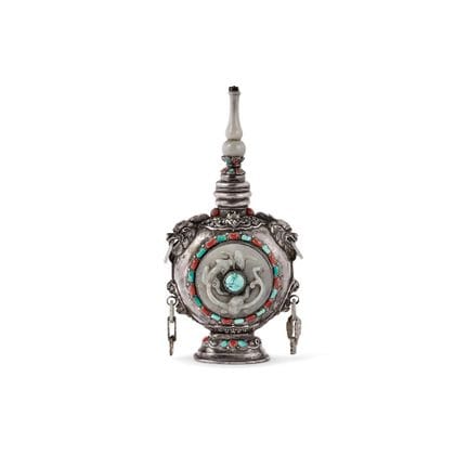 ASPERSORIO MONGOLIA, INIZIO DEL XX SECOLO - Argent