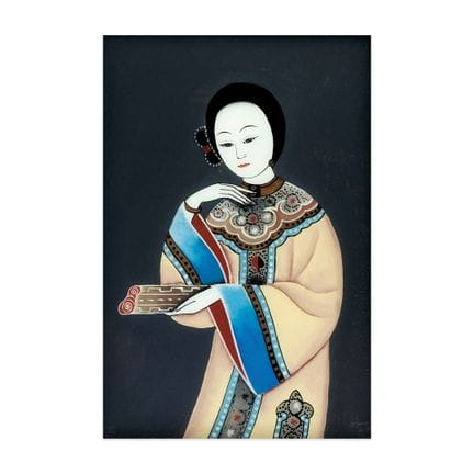 PAR DE PINTURAS CHINAS, PRINCIPIOS DEL SIGLO XX - 