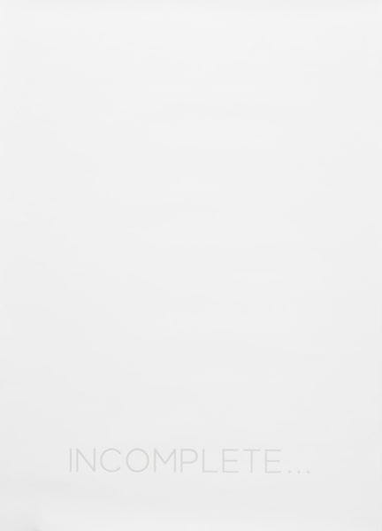 ROBERT BARRY  1936 Incomplete...  2016  - 3-layer 