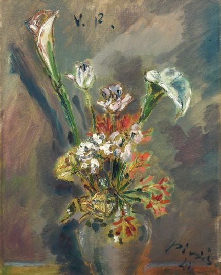 FILIPPO DE PISIS  1896-1956 Fiori   1940  - Olio s