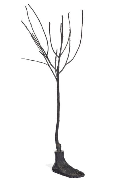 SUSY GÓMEZ 1964 Árbol-pie 2000 - Bronze, ex. 3/5. 