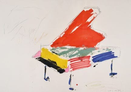 GIUSEPPE CHIARI  1926-2007 Piccolo pianoforte  199