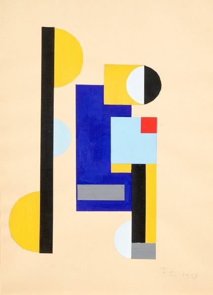 FRANCISKA CLAUSEN  1899-1986 Komposition  1928  - 