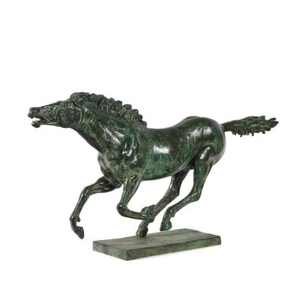 FRANCESCO MESSINA  1900-1995 Cavallo al galoppo  1