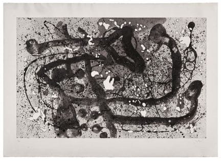 JOAN MIRÓ  1893–1983 *Les géants III*  1960  — Aqu