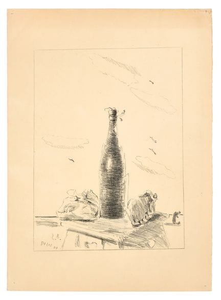 FILIPPO DE PISIS  1896–1956 The Black Bottle   194