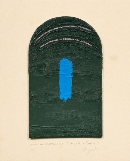 EMILIO ISGRÒ  1937 L'artista e l'errore  1996  - T