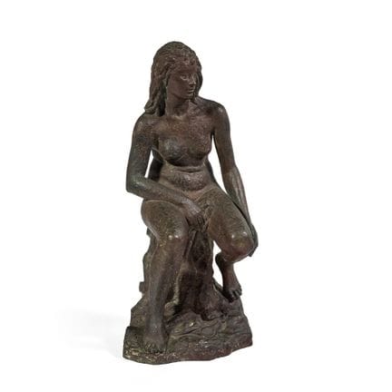 ADRIANO ALLOATI   1909-1975 Figura seduta  1940 - 