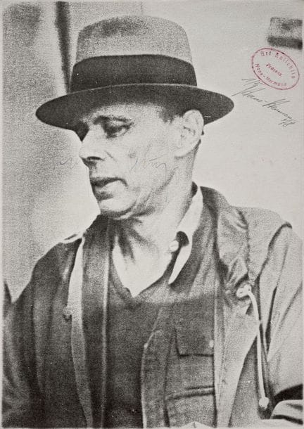 HANS HERRMANN AND JOSEPH BEUYS Portrait   1978 - P