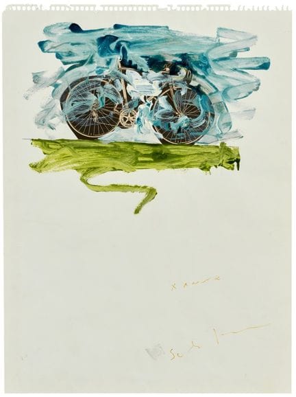 MARIO SCHIFANO  1934-1998 Senza titolo   1980  - S