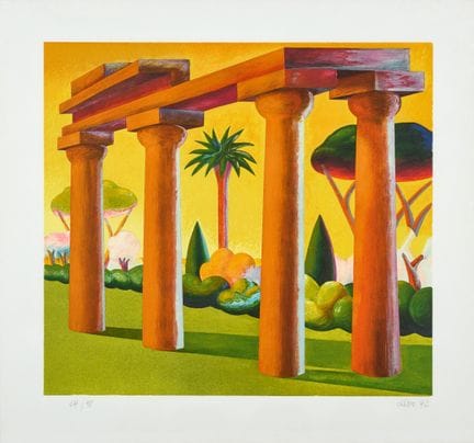 SALVO  1947–2015 Untitled   1992  — Color lithogra