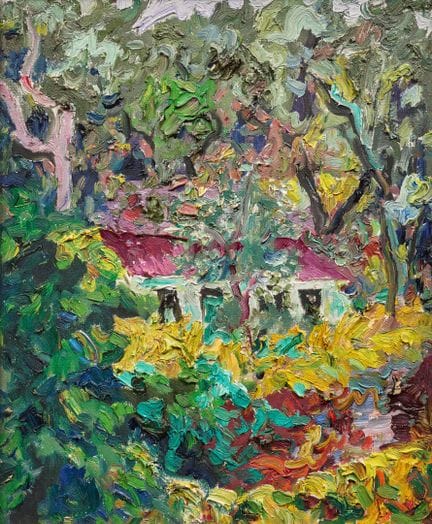 CARLO LEVI  1902-1975 Paesaggio  1962  - Olio su t