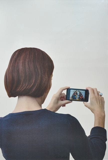 MICHELANGELO PISTOLETTO  1933 Woman Photographing 