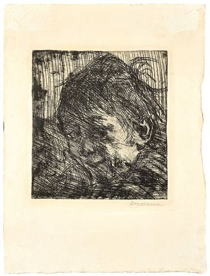 UMBERTO BOCCIONI 1882-1916 Head of smiling child 1
