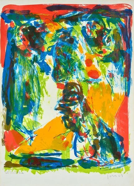 ASGER JORN  1914–1973 Composition  1969  — Color l