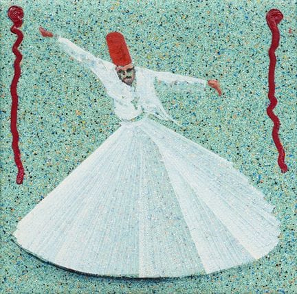 ALDO MONDINO  1938-2005 Dervisci (Turcata)  2000  