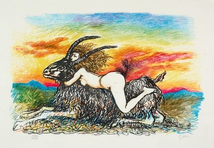 RENATO GUTTUSO  1911–1987 Set of twelve lithograph
