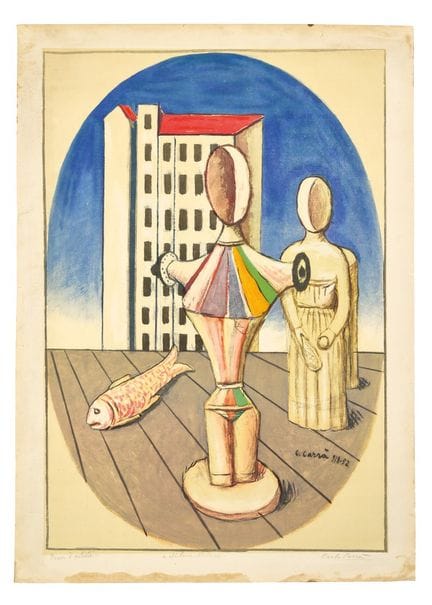CARLO CARRÀ  1881–1966 *The Oval of Apparitions*  