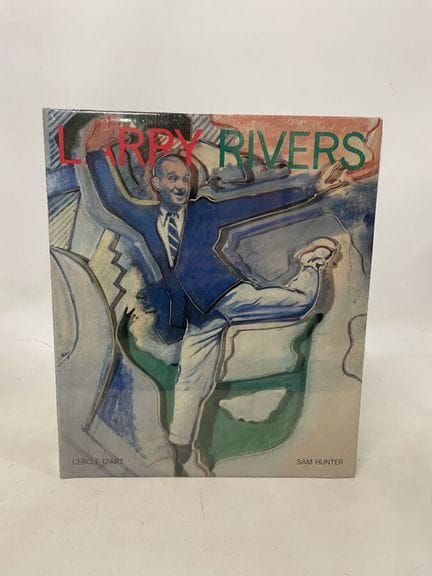 «Larry RIVERS», escrito por Sam HUNTER, editorial 
