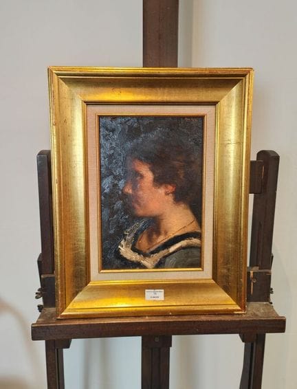 Olynthe MADRIGALI, "Ritratto di donna", HSP, SHG. 