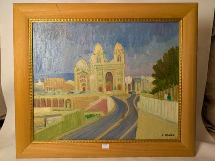 François DIANA (1903 - 1993) : " La basilique de l