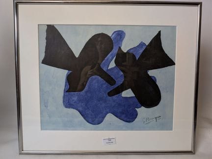 Georges BRAQUE (da): "Metamorfosi". Riproduzione a
