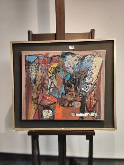 Frederick SIEGER (1902 - 1999): "Composizione astr