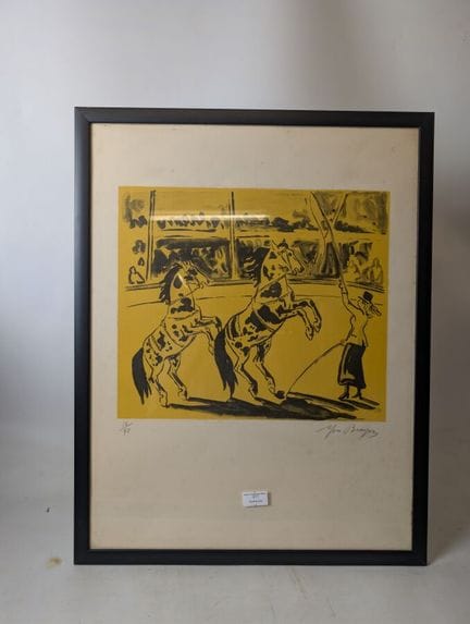 Yves BRAYER (1907-1990): «Al circo: l’addestratric