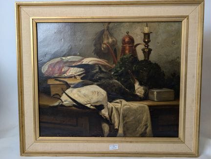 Scuola francese della fine del XIX secolo: "Natura
