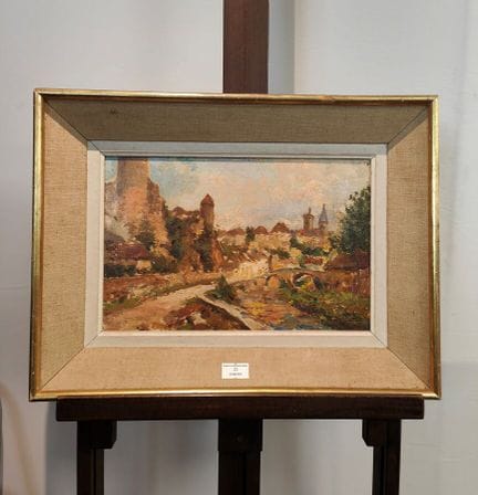 Jules Gustave GAGLIARDINI, "Semur-en-Auxois", HST,