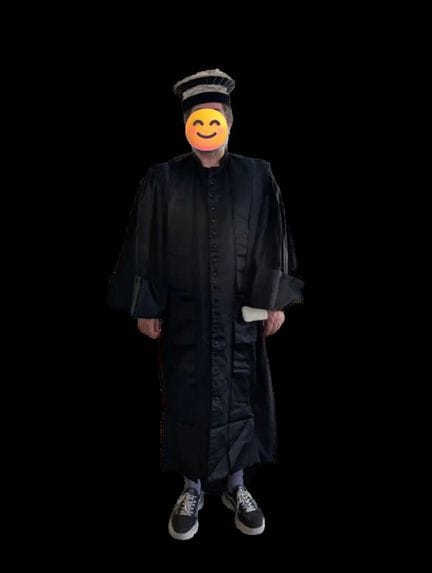 Abito da magistrato / giudice consolare, pettorali
