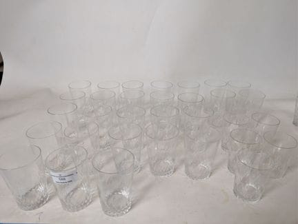 BACCARAT: Servizio di bicchieri in cristallo, mode
