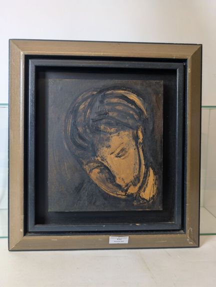 Richard MANDIN (1909-2002): "Ritratto di un ragazz