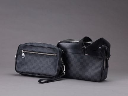 LOUIS VUITTONSac Trocadéro en toile damier graphit