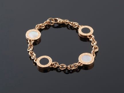 BULGARI, modelo «Bulgari Bulgari», pulsera de oro 
