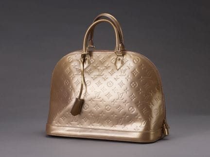 Louis VUITTON année 2012 Sac "Alma" GM 39cm en cui