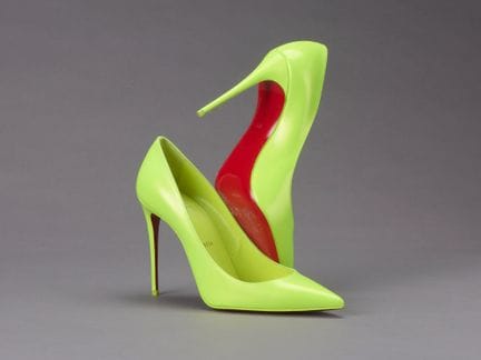 Christian LOUBOUTINPaire d'escarpins "Pigalle" en 