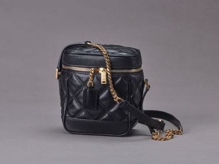 SAINT LAURENTSac pochette Grain de poudre en cuir 