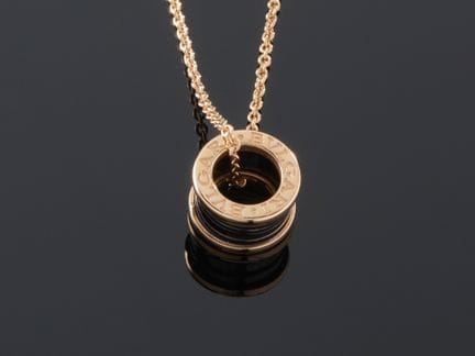 BULGARI, modelo «B.Zero1», collar de oro amarillo 