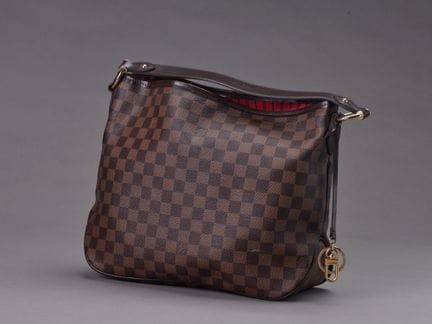 LOUIS VUITTONSac Delightful en toile damier ébène 