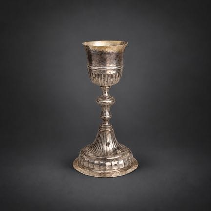 100. Calice en argent, Gênes, 1821
tige en balustr