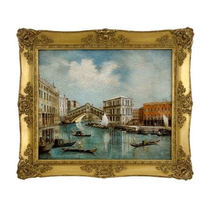 217. Pittore del XX secolo
Il Ponte di Rialto
olio