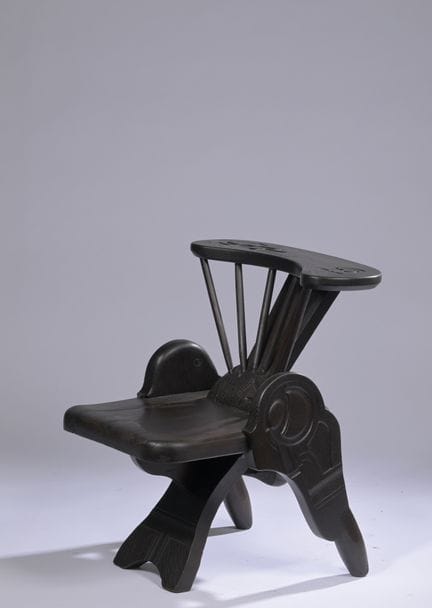 HOETGER Bernhard (1874–1949)
Chair in stained soli