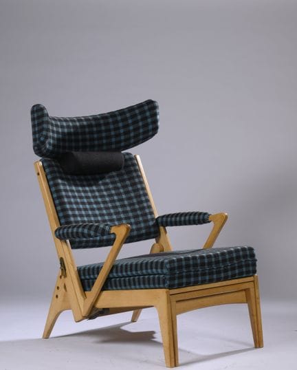 STOTZ Reinhold (1898–1973)
Recliner with a multi-p