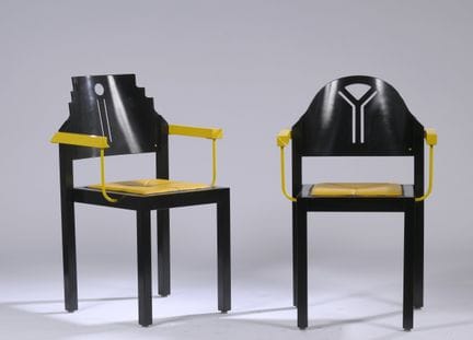 GEBRÜDER THONET, VIENNA (Published by)
Two armchai