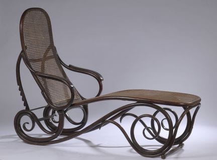 GEBRÜDER THONET (Attributed to)
Sofa bed, Model No
