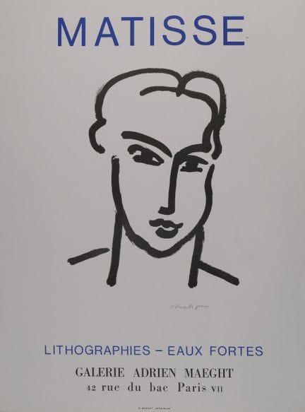 Nach Henri MATISSE (1869–1954)
Matisse. Lithografi
