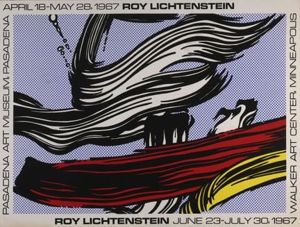 Nach Roy LICHTENSTEIN (1923–1997)
Brushstrokes, 19