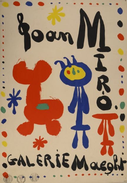 Nach Joan MIRÓ (1893–1983)
Galerie Maeght, Joan Mi