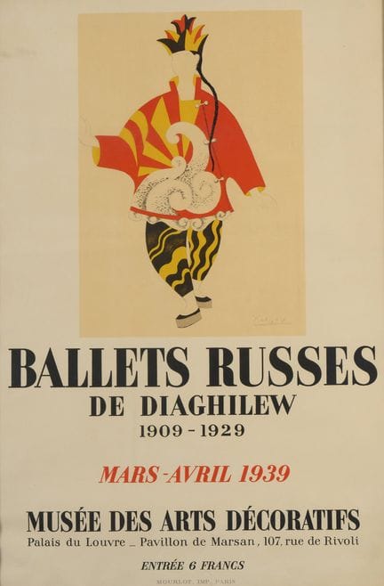 Pablo PICASSO (1881–1973)
Diaghilevs Ballets Russe